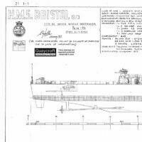 HMS Bristol 1973