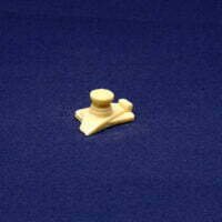 Capstan small with hand wheel block 1-128 scale